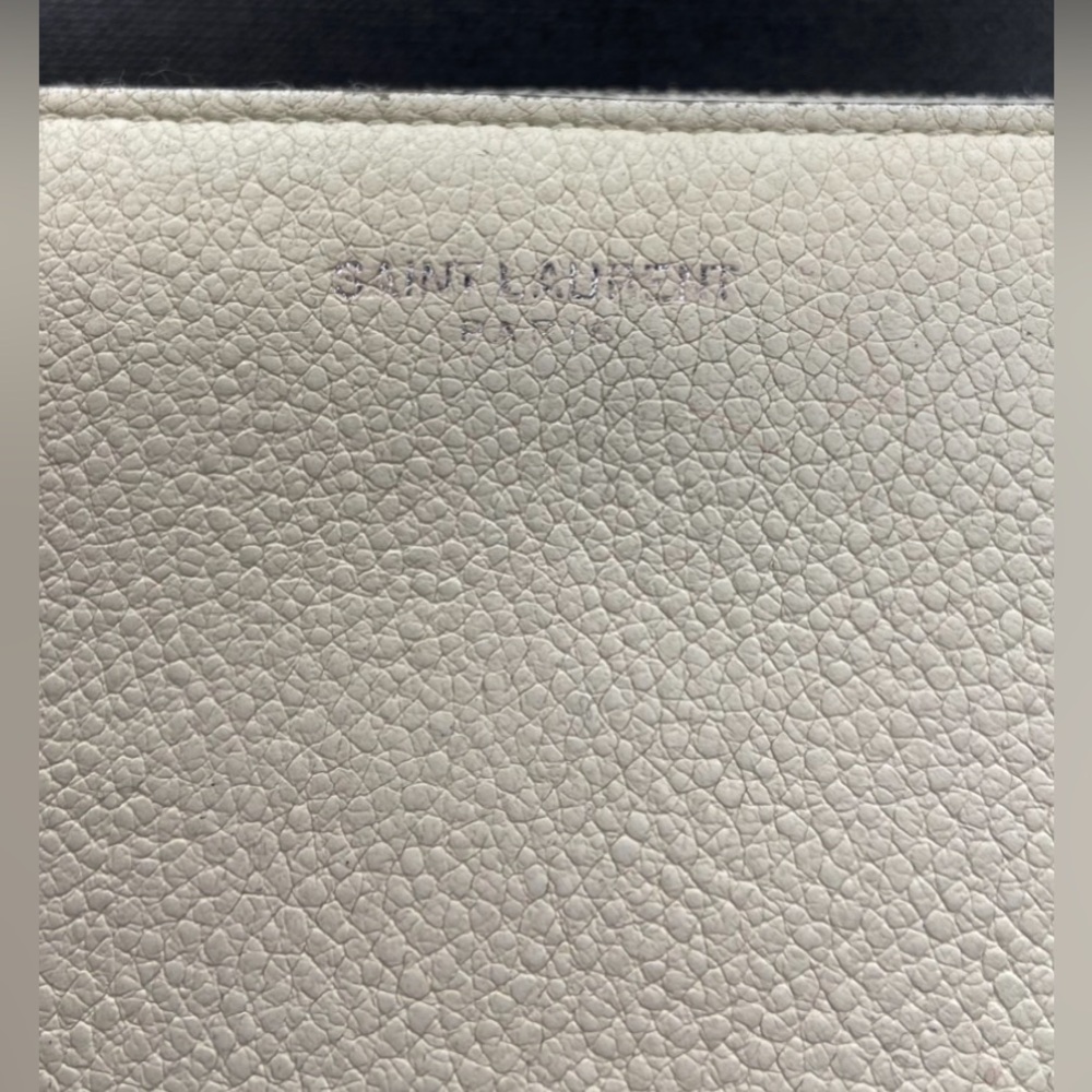 Saint Laurent Beige and Black Wallet with Dust Bag - Picture 5 of 13